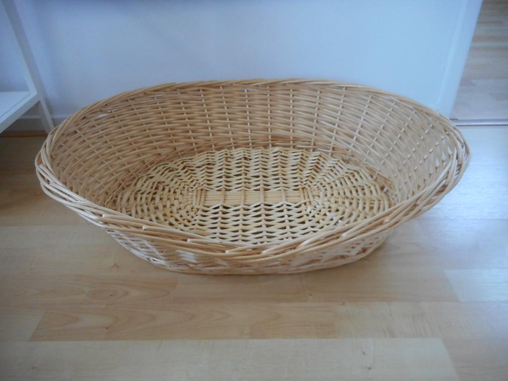 Rieten hondenmand, Dieren en Toebehoren, Ophalen, Zo goed als nieuw, Riet