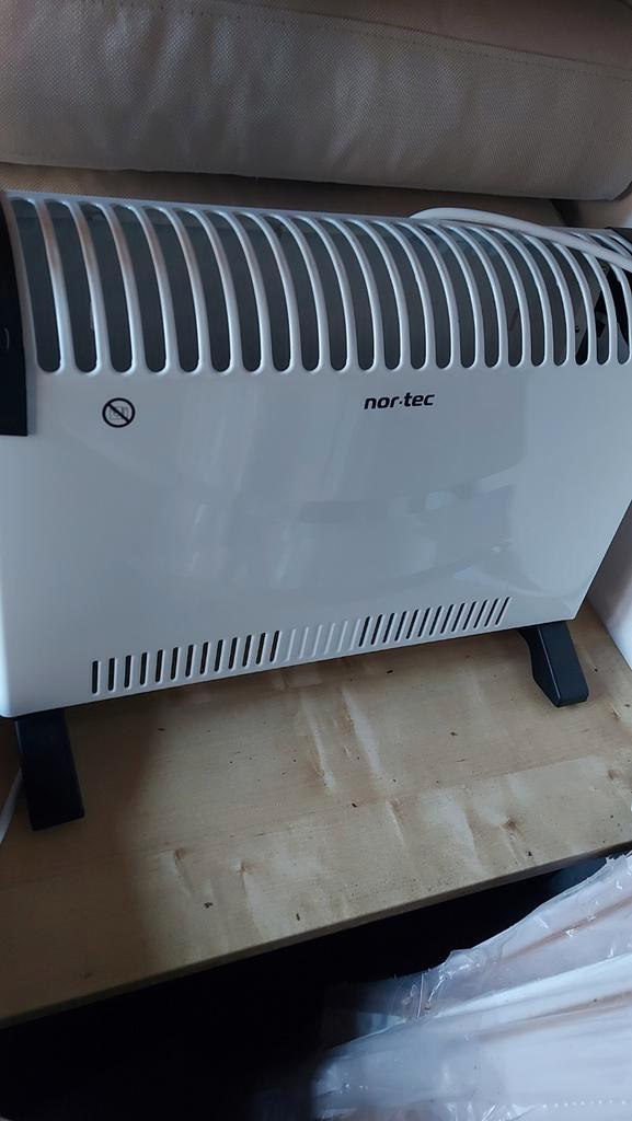 Compact elektrisch kacheltje van Nor-Tec, Huis en Inrichting, Kachels, Gebruikt, Vrijstaand, Overige soorten, Elektrisch, Ophalen