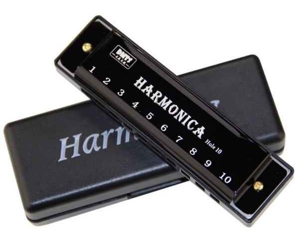 voordelige 10 gaats mondharmonica € 5,00 op=op, Muziek en Instrumenten, Blaasinstrumenten | Mondharmonica's, Overige typen, Nieuw