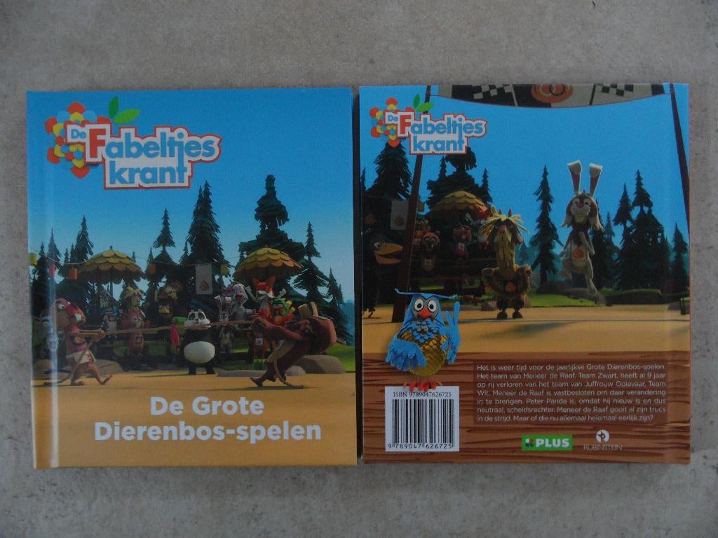 De Fabeltjeskrant De Grote Dierenbos-spelen, Ophalen of Verzenden, Nieuw, Jongen of Meisje, Fictie algemeen
