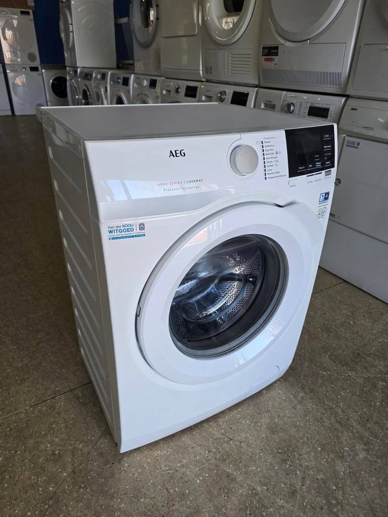 AEG 6000 Series wasmachine | 8 kilo | A+++ | Gratis thuis 🚚, Jirnsum, 1200 tot 1600 toeren, 8 tot 10 kg, Zo goed als nieuw
