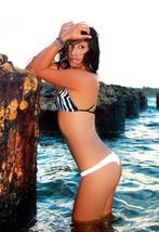 Witte bikini string scrunch - ribbel 44, Ophalen of Verzenden, Nieuw, Wit, Bikini