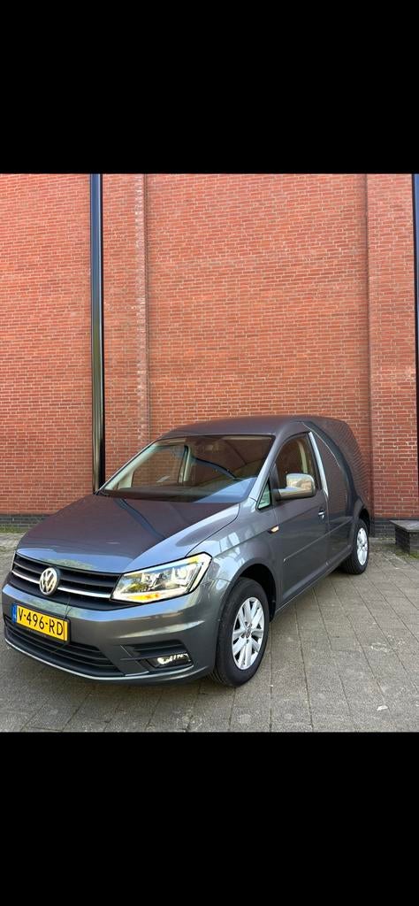 Volkswagen Caddy 2.0 tdi 2018 bi-xenon  highline  marge auto, Stof, 74 pk, Origineel Nederlands, Cruise Control