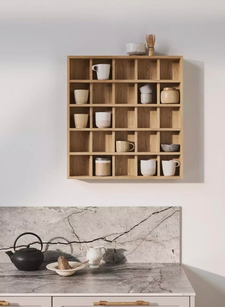 Nieuw in de doos Kvik bekerplank in Light Oak, Ophalen, Zo goed als nieuw, Minder dan 150 cm, Minder dan 100 cm