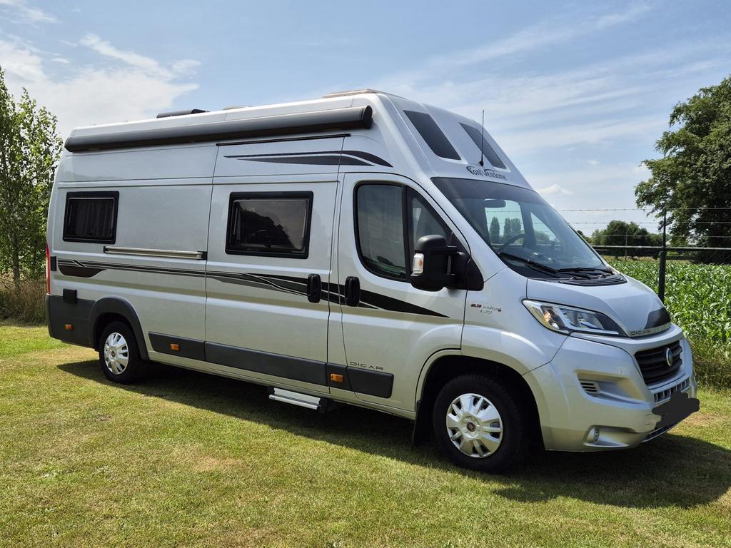 Camperbus Font Vendome, unieke indeling, 4 slaapplaatsen, Caravans en Kamperen, Overige merken, Ringverwarming, Fiat, Luifel