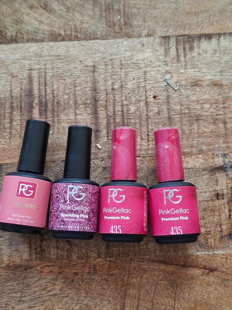 Pink Gellac div. Kleuren enz., Ophalen of Verzenden, Zo goed als nieuw, Overige kleuren, Handen en Nagels