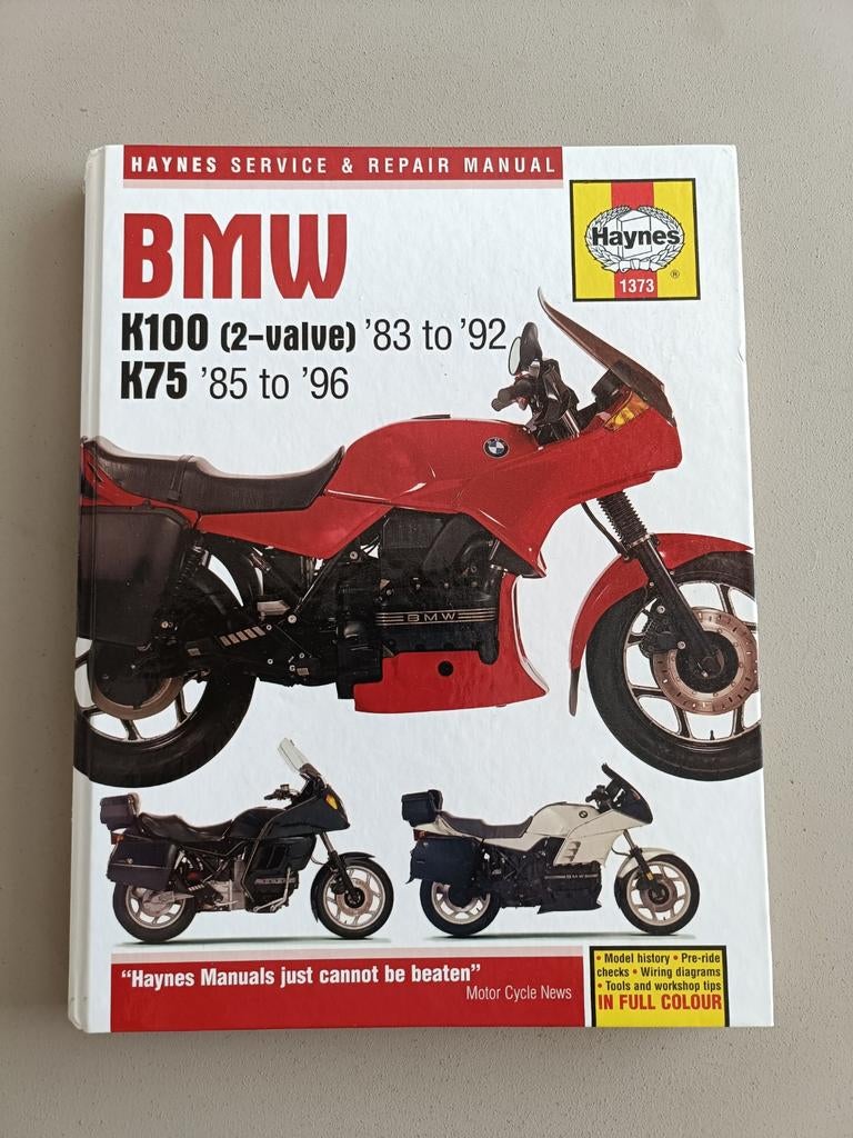 BMW K100 (2-klep) '83-'92 & K75 '85-'96 Haynes, Motoren, Ophalen of Verzenden, BMW