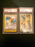 Dragonite PSA 10 - Japanse 1st Edition & Full Art EX, Ophalen of Verzenden, Zo goed als nieuw, Meerdere kaarten, Foil