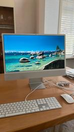 Imac 24 inch M1 8C- CPU& 8 C GPU 16 GB -512GB SSD silver, Computers en Software, Apple Desktops, SSD, IMac, 24 inch, Ophalen of Verzenden