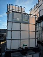IBC containers 1000 liter als nieuw 1x gebruikt, Tuin en Terras, Regentonnen, Ophalen, Kunststof, Met kraantje, 150 liter of meer