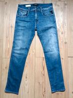 Replay anbass hyperflex maat 34-32, Kleding | Heren, Spijkerbroeken en Jeans, Ophalen of Verzenden, Zo goed als nieuw, Blauw, W33 - W34 (confectie 48/50)