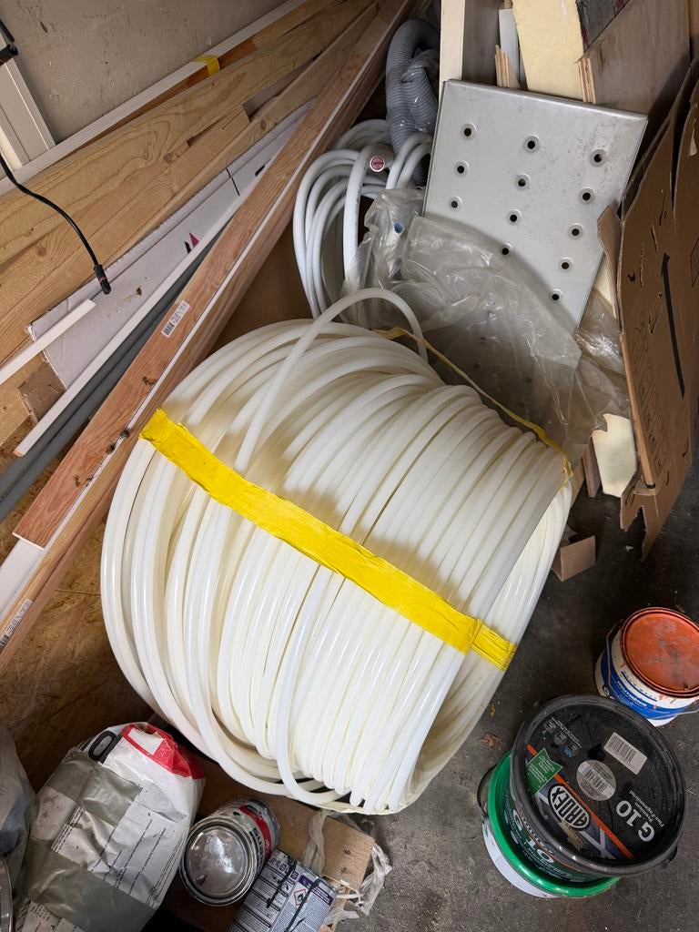 PE-RT Buis 14mm x 2,0mm - 300m+ vloeren, Ophalen, Overige materialen, Minder dan 20 mm, 6 meter of meer