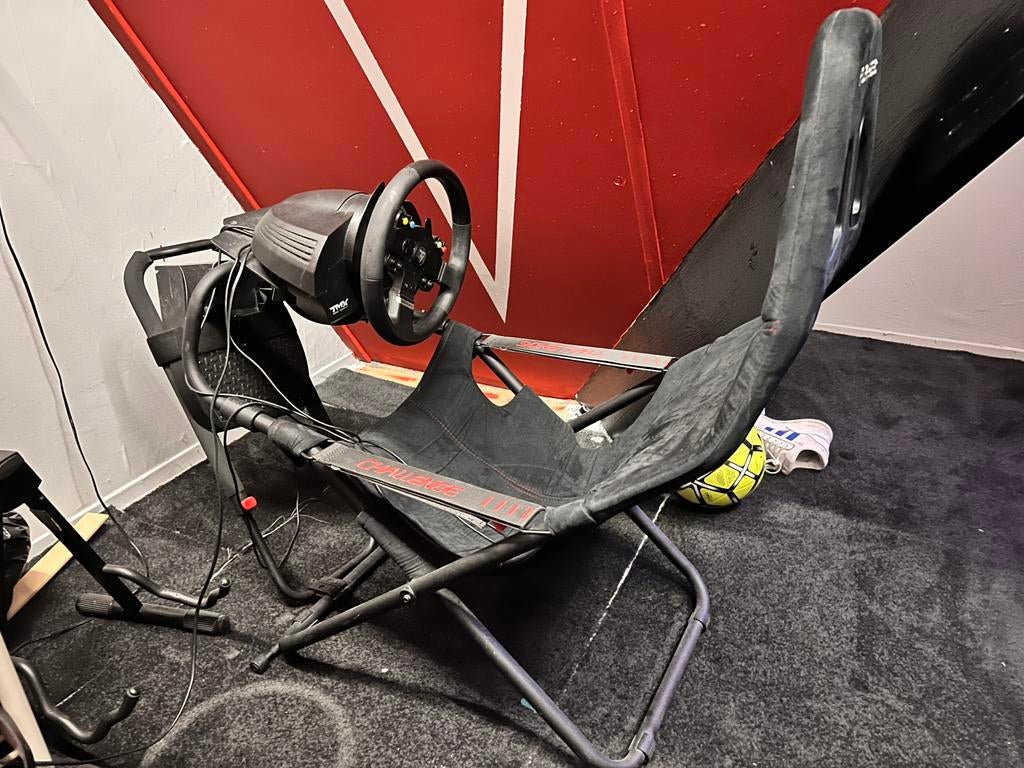 Playseat challenge + TMX thrustmaster stuur en pedalen, Ophalen of Verzenden, Zo goed als nieuw