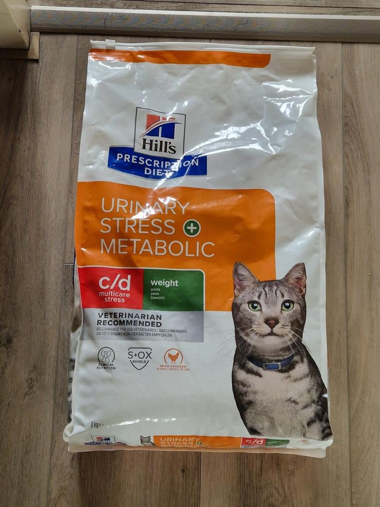 Hill's Prescription Diet c/d Urinary Stress + Metabolic 5 kg, Ophalen of Verzenden, Kat