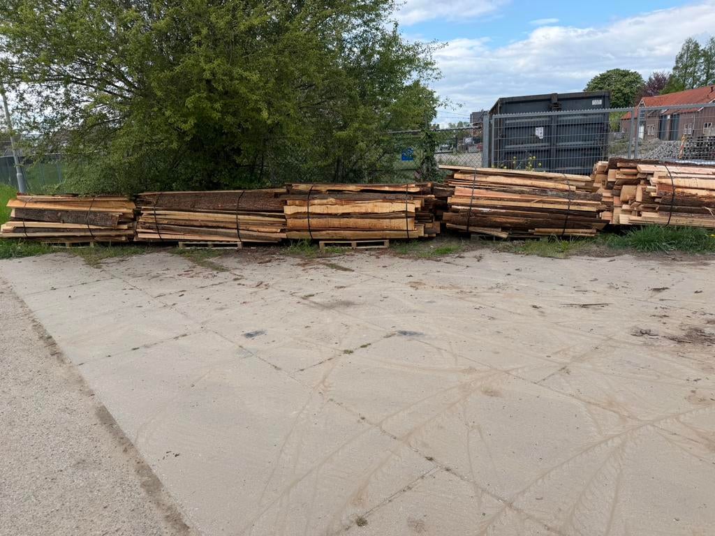 2,5 kuub haardhout voor 150 euro op=op, Tuin en Terras, Haardhout, Minder dan 3 m³, Ophalen, Overige houtsoorten, Stammen