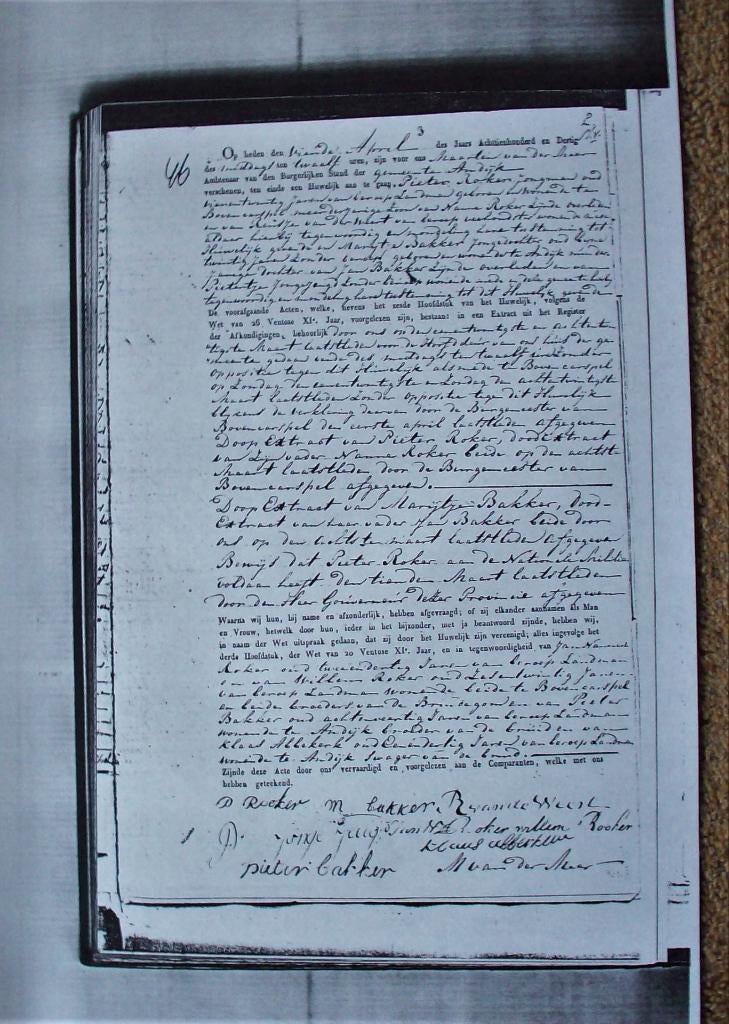 Een paar honderd Trouwakten van Andijk op groot A3 formaat, Ophalen of Verzenden, Nieuw