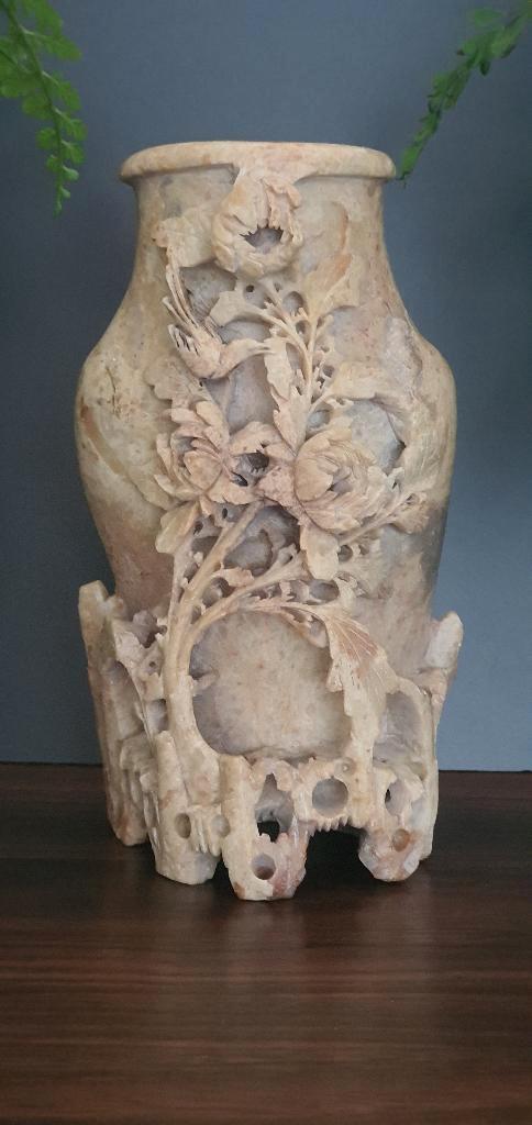 Prachtige penseelhouder/vaasje/decoratie object, antiek!, Antiek en Kunst, Antiek | Vazen, Verzenden