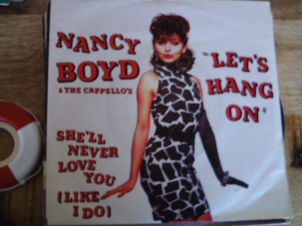 nancy boyd - let's hang on 5a, Cd's en Dvd's, 7 inch, Single, Ophalen of Verzenden, Zo goed als nieuw