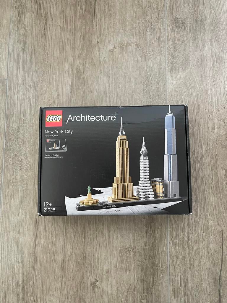 LEGO Architecture 21028 New York City Skyline, Kinderen en Baby's, Speelgoed | Duplo en Lego, Ophalen, Lego, Architecture, Zo goed als nieuw