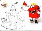 Ansichtkaart	Happy Meal	McDonald's, Verzenden, 1980 tot heden, Ongelopen, Kinderen