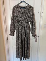 Tijgerprint lange jurk Guts &Co mt M, lange,mouw, Maat 38/40 (M), Overige kleuren, Verzenden, Zo goed als nieuw