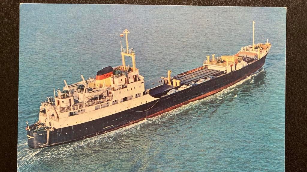 BOLTON ABBEY  lijndienst R'dam-Hull cont./pass., Ophalen of Verzenden, Kaart, Foto of Prent