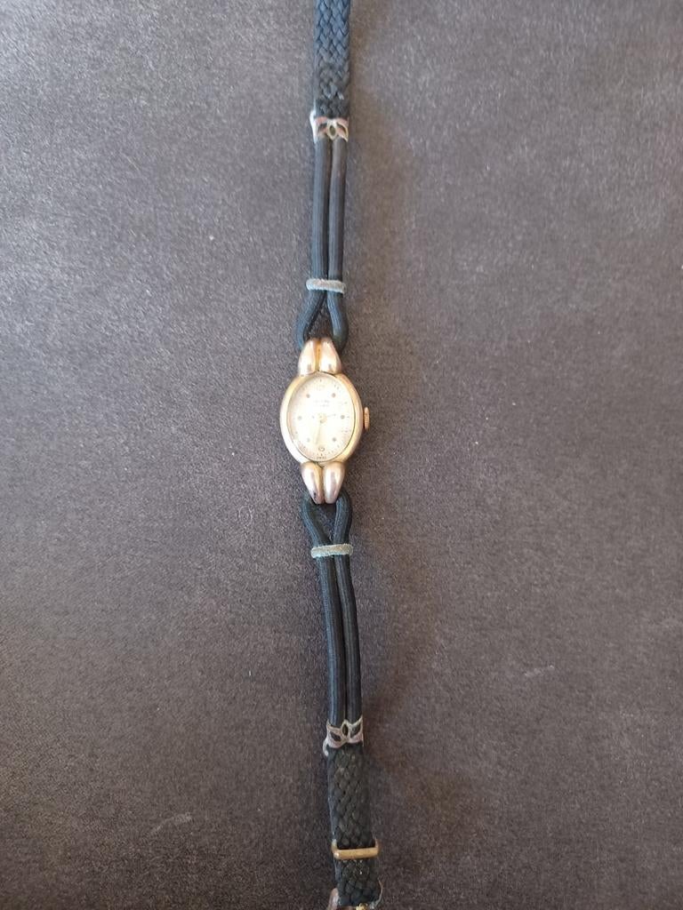 Vintage Tusal 17 Rubis Dames Polshorloge, Ophalen of Verzenden