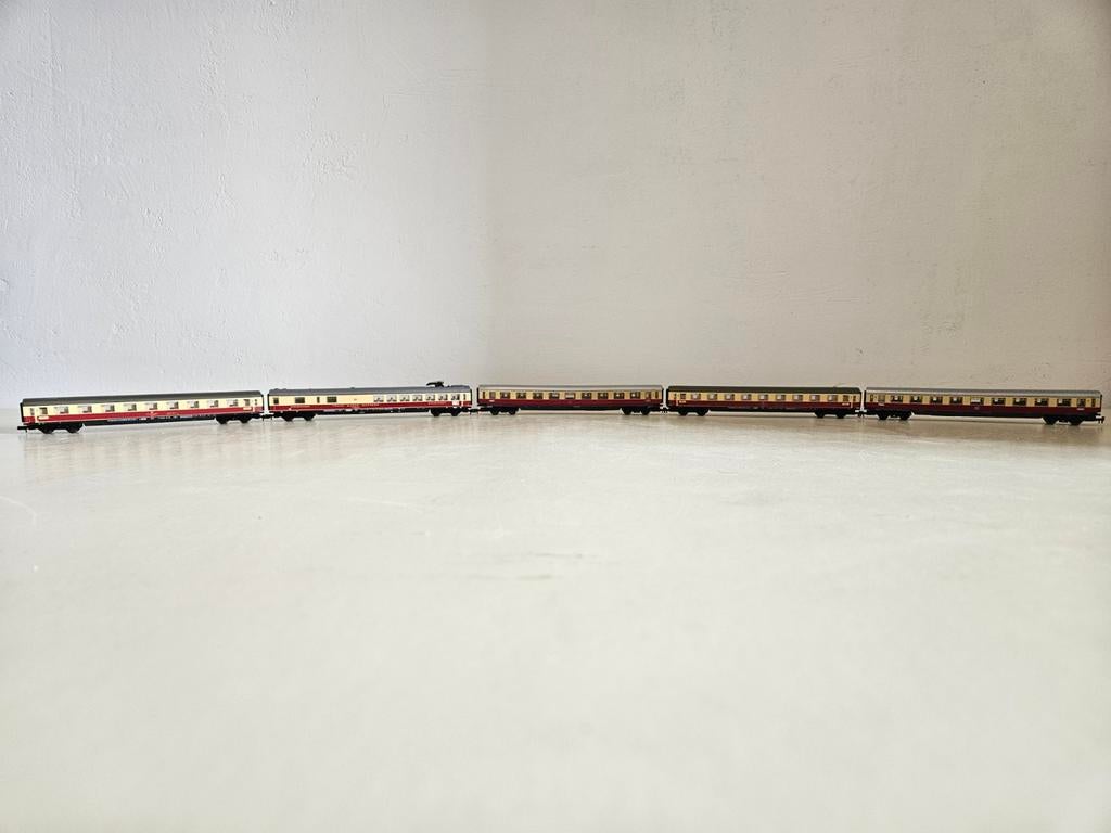 Trans Europ Express DB., Hobby en Vrije tijd, Modeltreinen | N-Spoor, Overige merken, Gebruikt, Gelijkstroom, Wagon