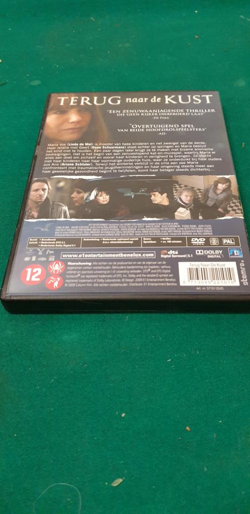 dvd terug naar de kust, Ophalen of Verzenden