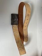 Leren riem met grote gesp, Kleding | Dames, Riemen en Ceinturen, Overige kleuren, 3 tot 5 cm, Echt leder, 90 tot 100 cm