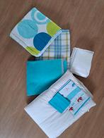 Dekbedje,  overtrek,  dekentjes en lakentjes, ledikantje, Kinderen en Baby's, Ophalen, Wit, Jongetje of Meisje