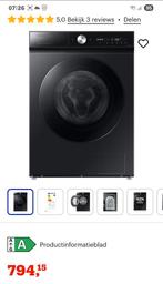 Samsung wasmachine bespoke quickdrive  8000  serie, Ophalen of Verzenden, Overige typen, Samsung