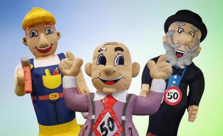 Feestpoppen huren Sarah - Abraham Tilburg, Hobby en Vrije tijd, Feestartikelen | Verhuur, Nieuw, Abraham of Sarah, Ophalen