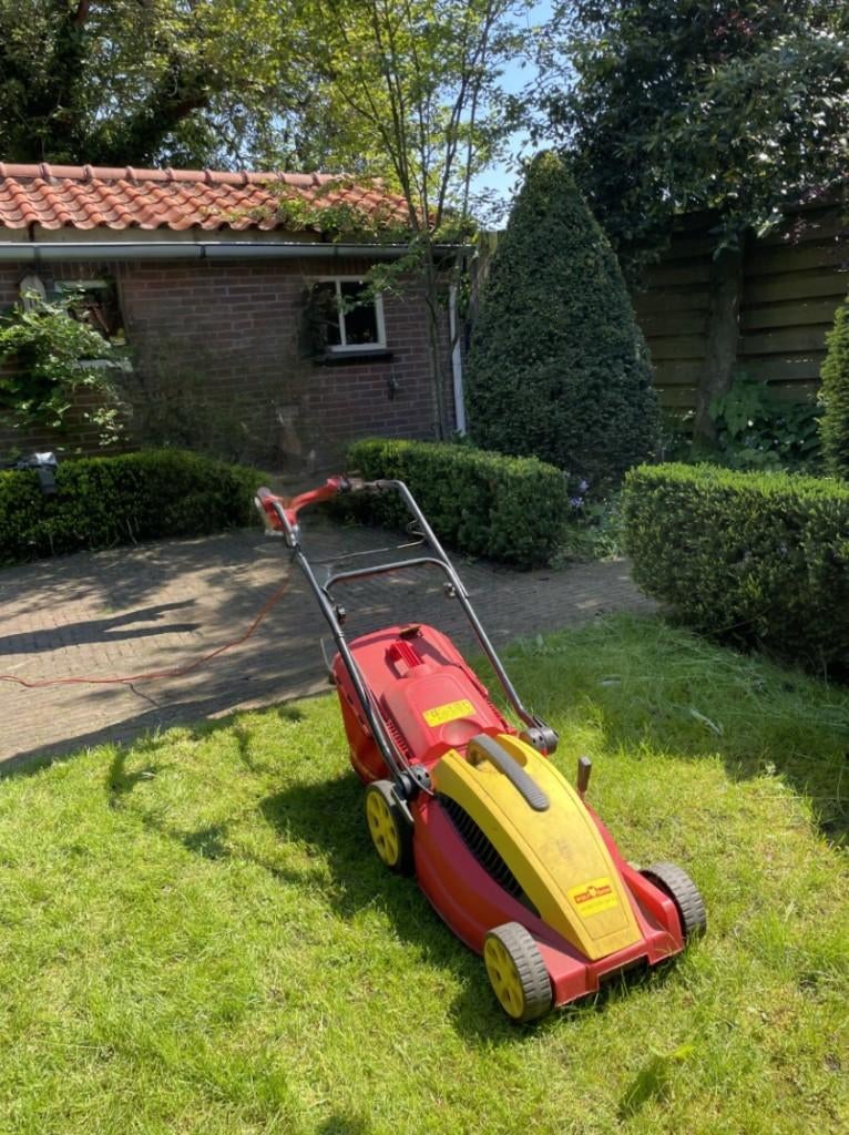Wolff Garten  Elektrische grasmaaier - Ambition 34E, Tuin en Terras, Grasmaaiers, Ophalen, Cirkelmaaier, Gebruikt, Elektrische grasmaaier