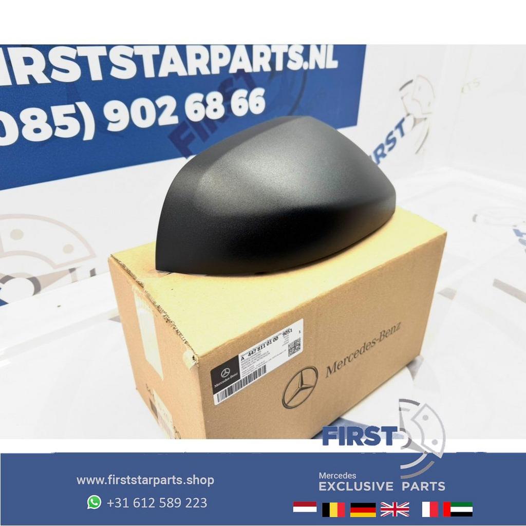 W447 SPIEGELKAP RECHTS zijspiegel kapje Mercedes EQV / V KLA, Gebruikt, -, Ophalen of Verzenden, -