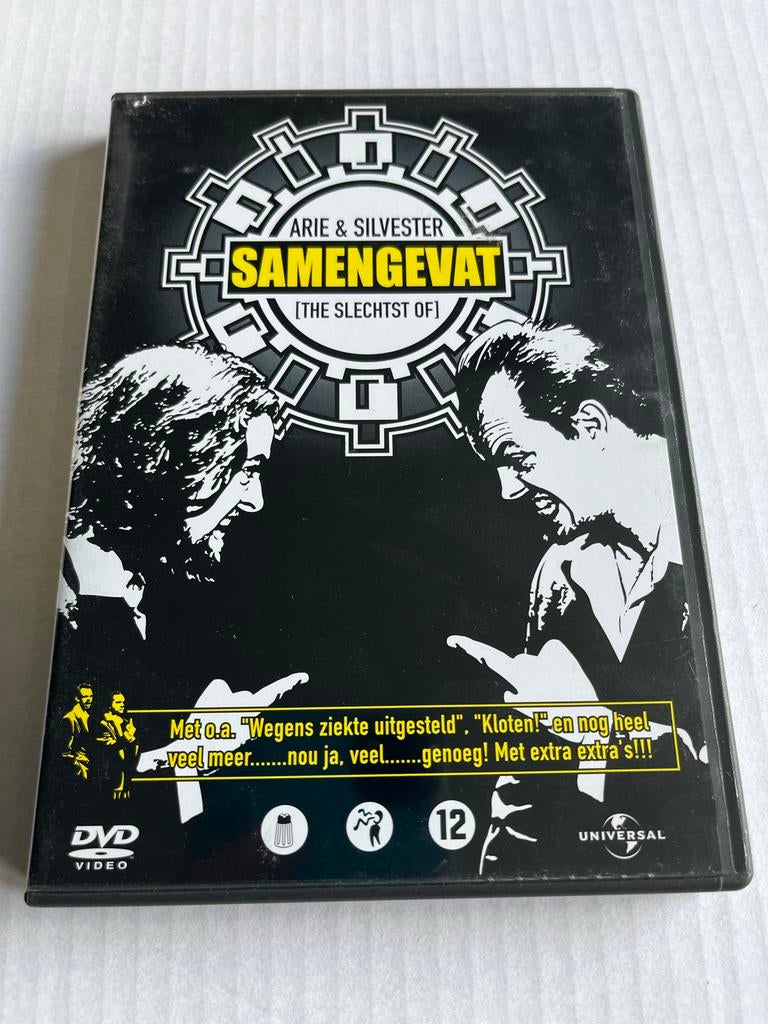 Arie & Silvester - Samengevat [The Slechtst Of] DVD, Cd's en Dvd's, Vanaf 12 jaar, Ophalen of Verzenden, Gebruikt, Stand-up of Theatershow