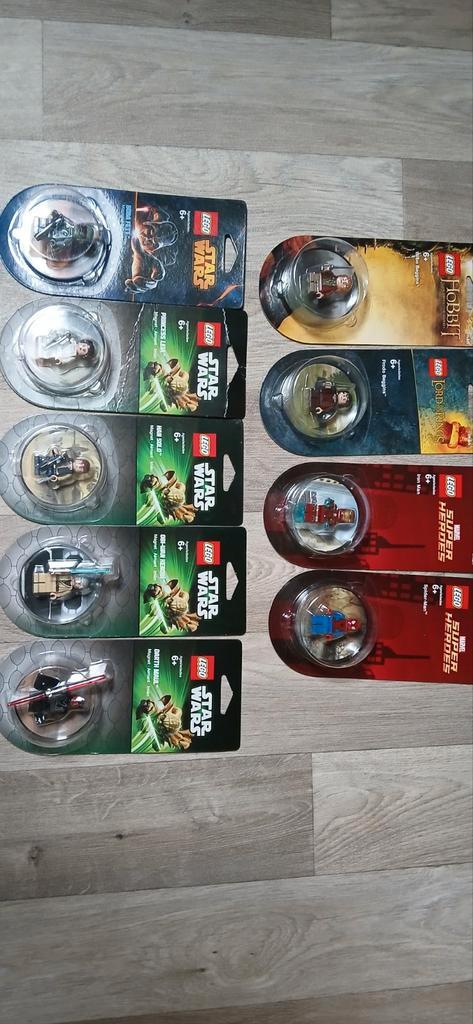 Lego partijtje magneet 9 verschillende minifiguren nieuw, Kinderen en Baby's, Speelgoed | Duplo en Lego, Nieuw, Lego, Complete set