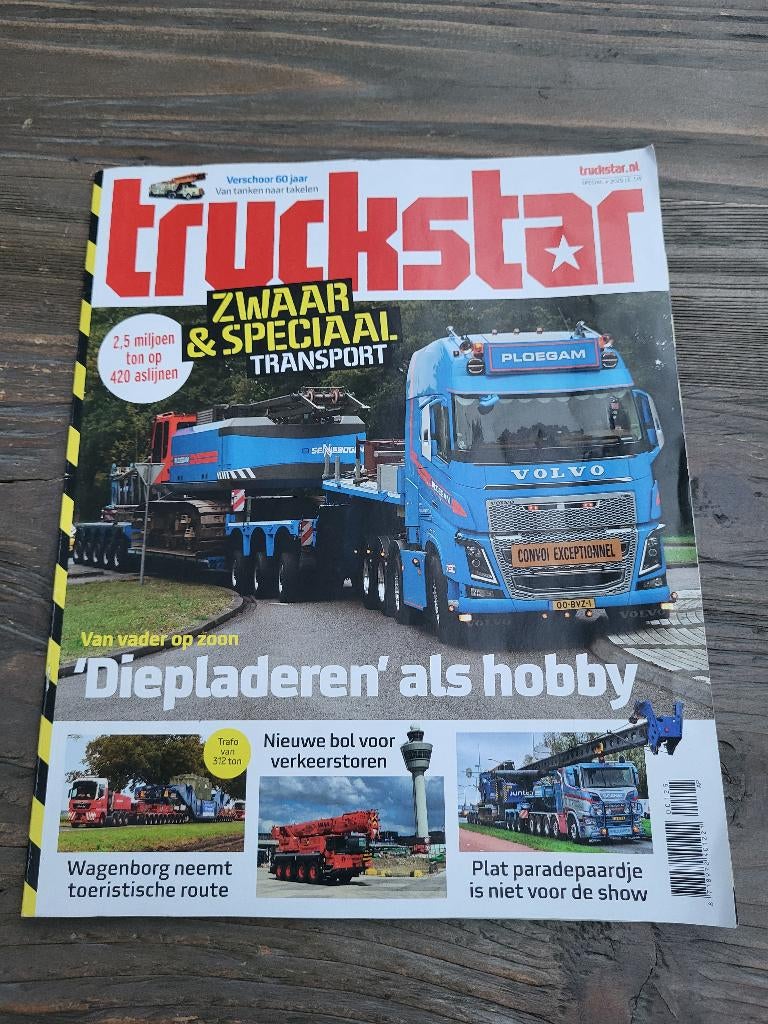 Tijdschrift Truckstar Magazine Zwaar en Transport Special, Boeken, Ophalen of Verzenden, Zo goed als nieuw, Overige typen