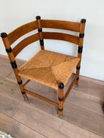 Jac Levee hoekstoel biezen zitting Amsterdamse school, Ophalen of Verzenden