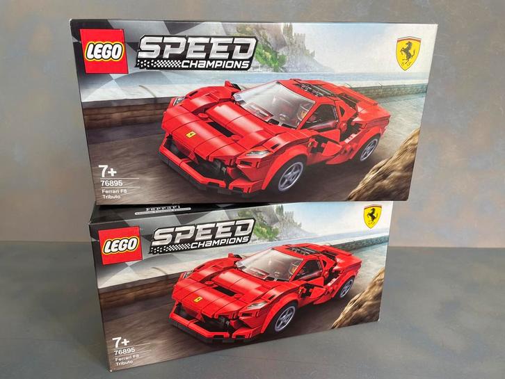 Lego 76895 Ferrari F8 Tributo, Kinderen en Baby's, Speelgoed | Duplo en Lego, Nieuw, Lego, Complete set, Ophalen of Verzenden