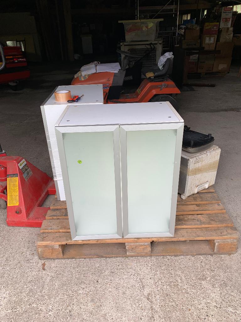 Hangkastjes keuken, Ophalen, Wit, 50 tot 100 cm, Zo goed als nieuw