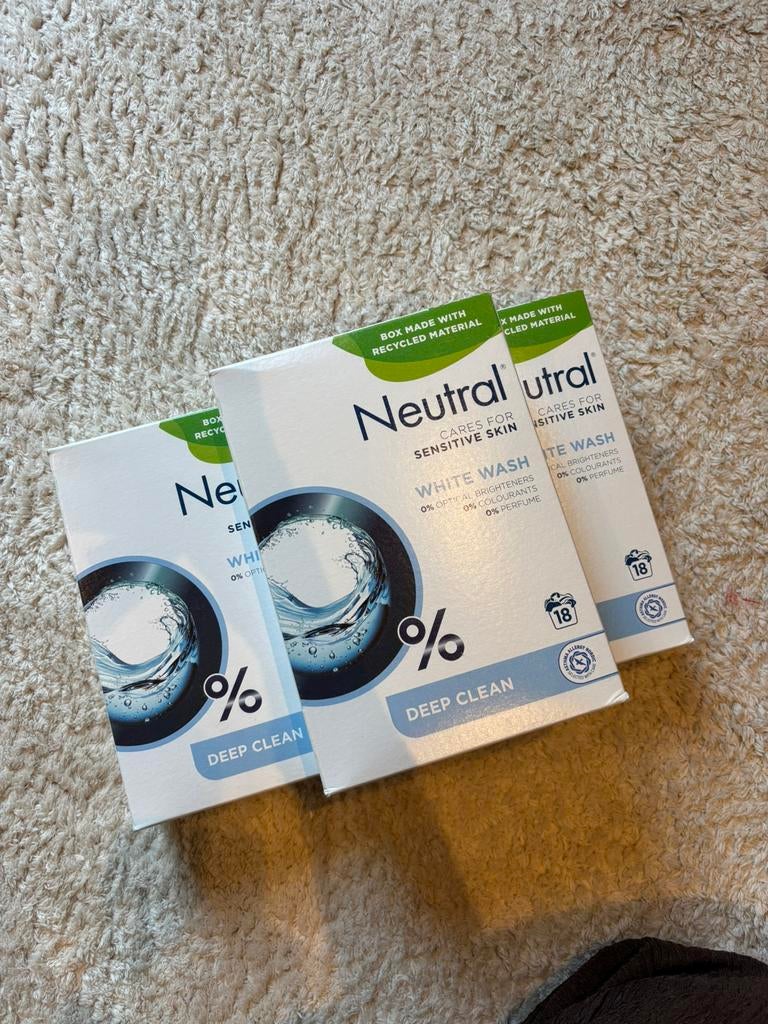 Neutral waspoeder nieuw, Ophalen of Verzenden