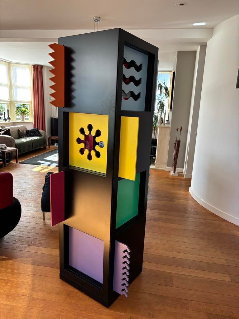 Giorgetti Kubus Kast Massimo Morozzi - Memphis Stijl, Ophalen, Gebruikt