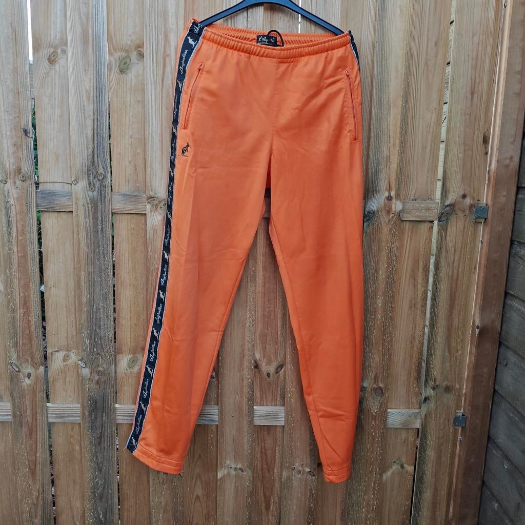 Australian broek oranje met zwarte bies xl, Ophalen of Verzenden, Zo goed als nieuw, Australian