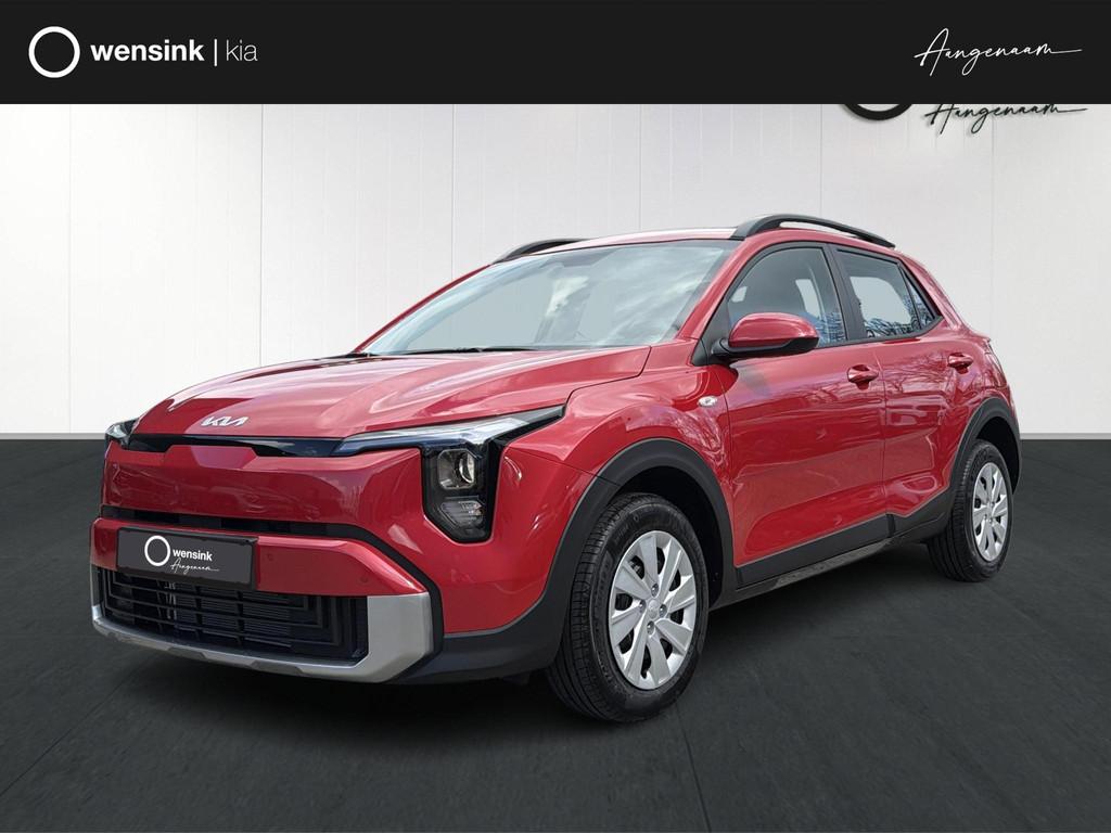 Kia Stonic 1.0 T-GDi MHEV DynamicLine | Stoel en stuurwielve, Auto's, Kia, Voorwielaandrijving, Stof, 116 pk, Bedrijf