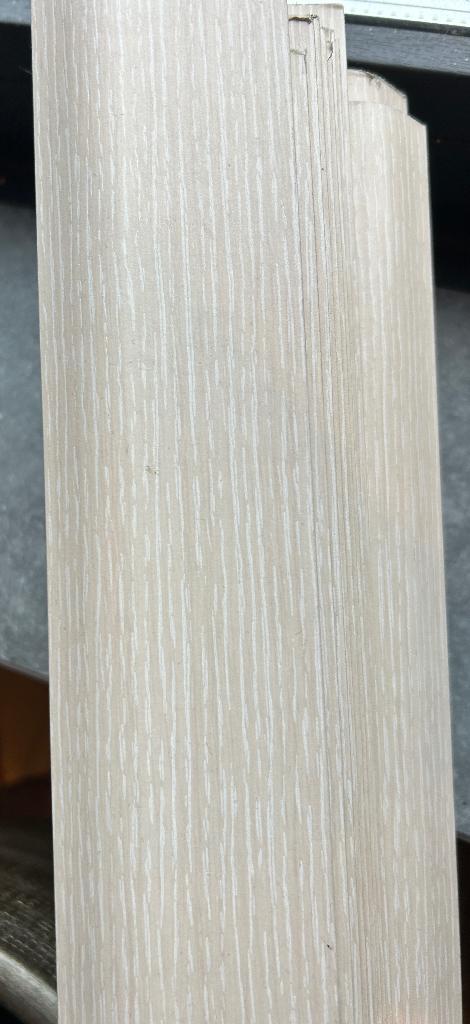 Restant pakket overzetplinten - Pakket van 19 stuks, Ophalen, Zo goed als nieuw, Mdf, 200 tot 250 cm