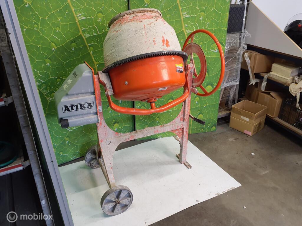ATIKA Betonmixer Profi 145 S, Gebruikt