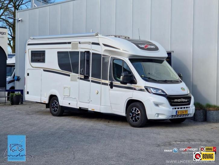 Malibu T 440 LE | Enkele bedden | Automaat | XXL Garage, Caravans en Kamperen, Campers, Bedrijf, tot en met 2, Half-integraal