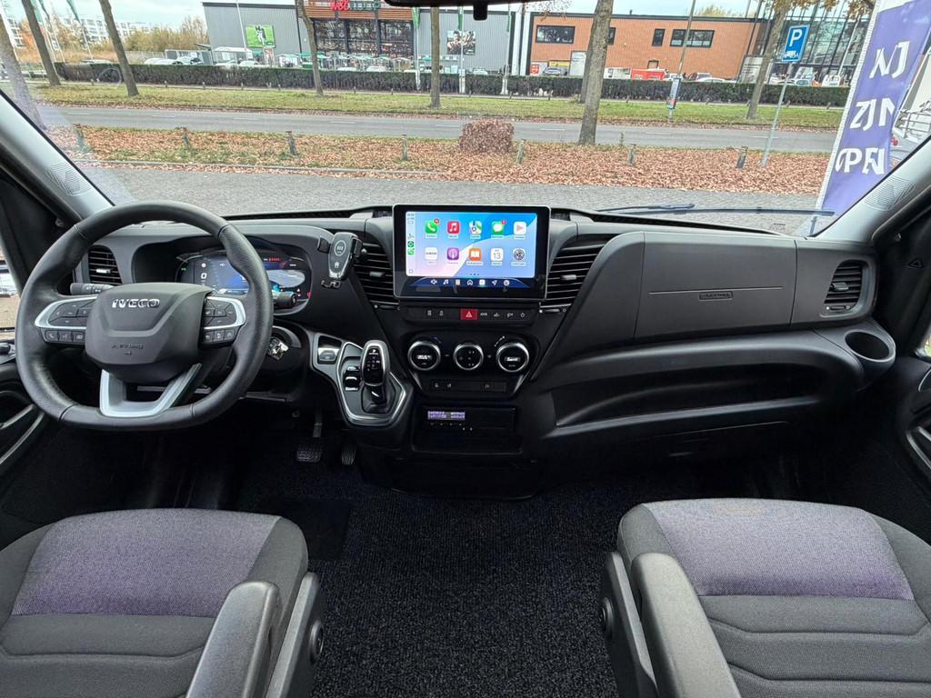 Iveco Daily 50C21 OPRIJWAGEN l TIJHOF l DUBBELE CABINE l AUT, Auto's, Bestelauto's, Automaat, Euro 6, 4 cilinders, Iveco