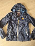 Marineblauw heren jas Chasin, maat S (PW8), Kleding | Heren, Jassen | Zomer, Ophalen of Verzenden, Zo goed als nieuw, Maat 52/54 (L)